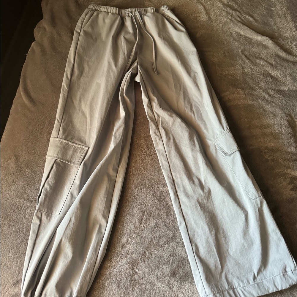 cargo drawstring pants